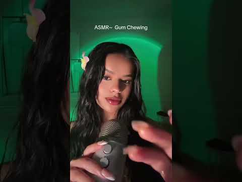 ASMR~ Gum Chewing #chewingsounds #shorts #asmr #mouthsounds