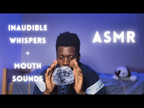 ￼ ASMR My First Inaudible Whisper Video with Mouth Sounds and Mic Scratching #asmr