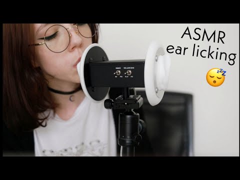 ASMR ear licking/kissing - [ super intense mouth sounds ]