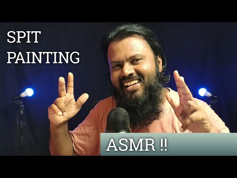 ASMR Tingliest Spit Painting