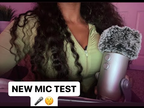 ASMR | MIC TEST | Any Difference?