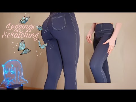 ASMR° leggings scratching