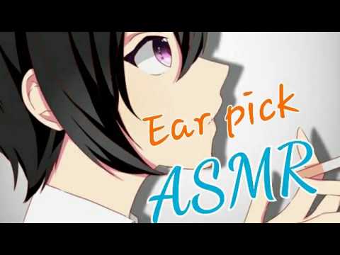 🔴【ASMR】囁きながら 梵天でコショコショw[雑談] (Ear picking)