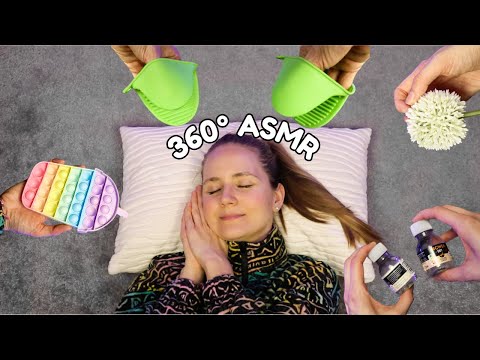 360° ASMR Session (Triggers ALL Around Your Head)