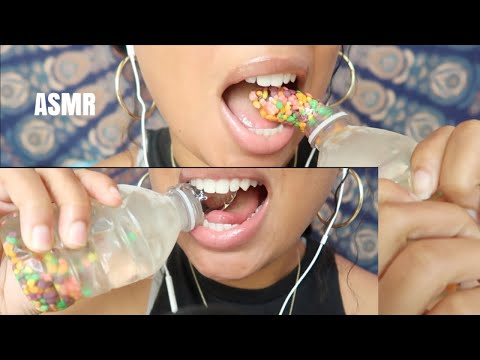 ASMR | Frozen Honey Jelly W/ Nerds Candy 🍬