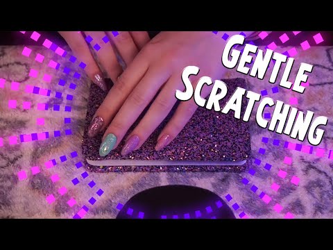 ASMR Gentle Scratching and Tapping 💎 No talking