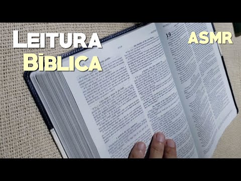 ASMR LEITURA BÍBLICA - CAPÍTULO MISTERIOSO!