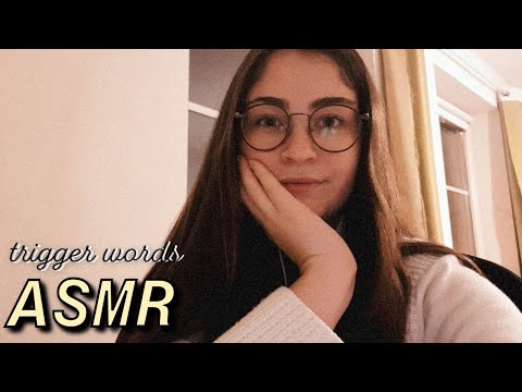 ASMR trigger words (dutch) (english)