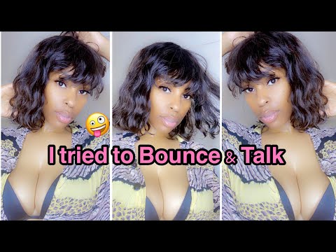 I Tried￼ To Bounce￼ While Talking Update Video | Crishhh Donna
