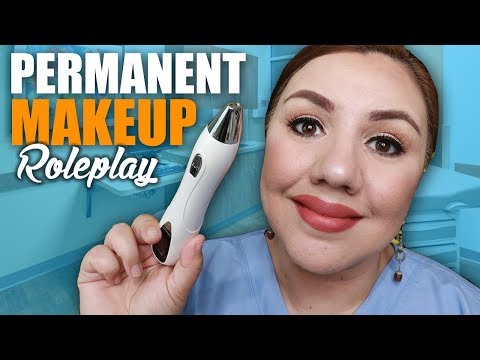 ASMR Doing Your Permanent Makeup Role Play