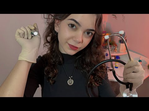 ASMR | Médica examinando seus sentidos