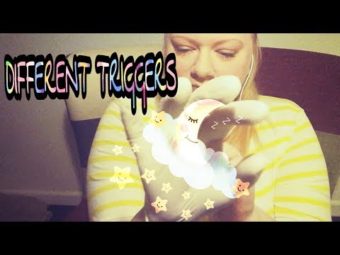 ASMR Different Triggers| Gloves| Tapping| Sponges Ect. (No Talking)