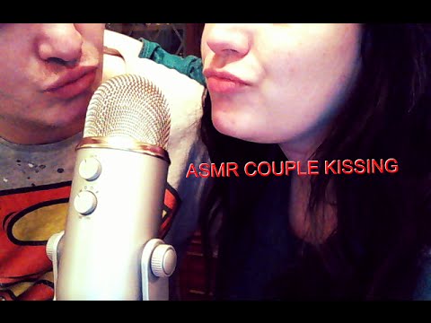 ASMR - COUPLE KISSING SOUNDS - CLOSE UP TO MIC - LOVING SWEET KISSES - MWAH