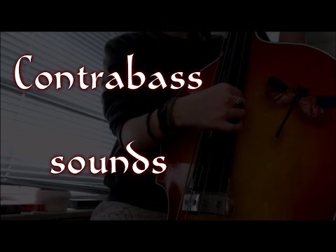 ***ASMR*** All about that bass - Playing around with a Contrabass