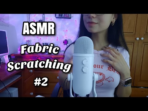 ASMR FABRIC SCRATCHING #2 👚👖 | ASMR con mi OUTFIT! | ASMR en español para dormir | Pandasmr