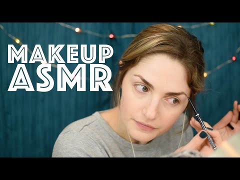 ASMR Doing My Everyday Makeup (whisper)