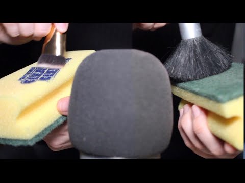 [ ASMR ] Schwamm / sponge brushing sounds 😴// NO TALKING