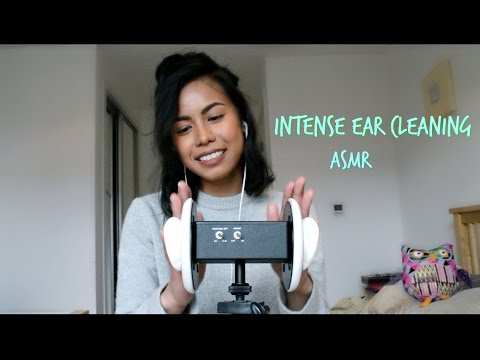 Intense Ear Cleaning, Rubbing and Tapping ASMR