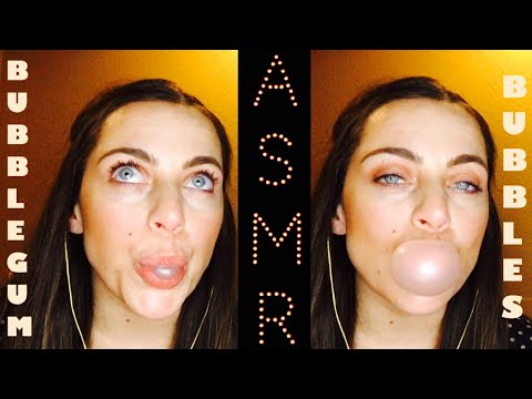 ASMR | Bubblegum 🍬 Popping + Chewing | Whispered | Random Numbers Fun