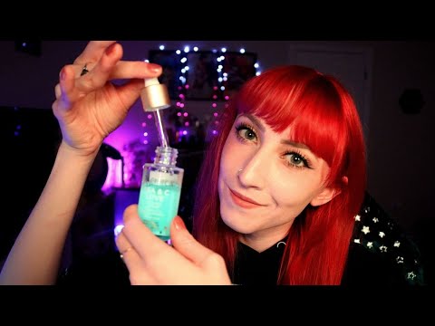 ASMR Friend Gives You Fast and Relaxing Facial (face touching, hand movements, whispers)