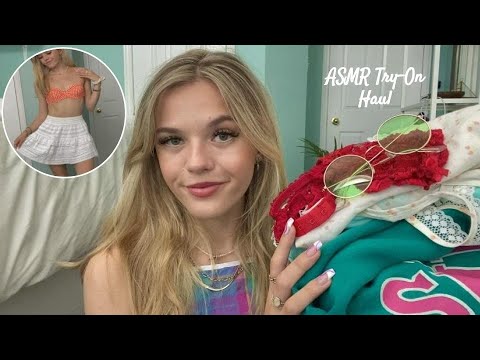 ASMR Try-On Summer Haul 🌻 (clothing + accessories)