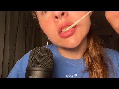 ASMR Gum Chewing & Hand Movements || No talking