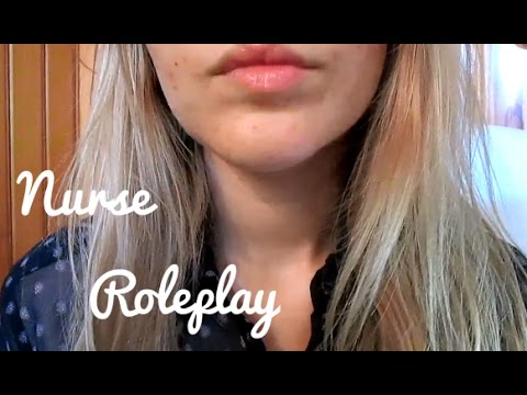 ASMR English l Nurse Role play *Healing, desinfecting, check-up*
