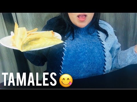 Eating tamales 😋 - Tasty Whispers
