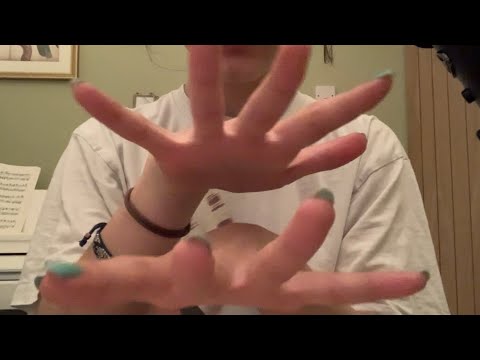 ASMR// fast hand movements and mouth sounds
