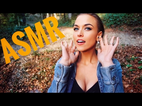 ASMR Gina Carla 🦅 Nature Surround Sounds! With Chewing Gum!