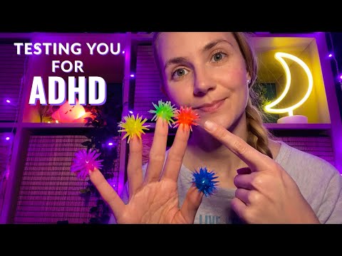 ASMR Testing You for ADHD