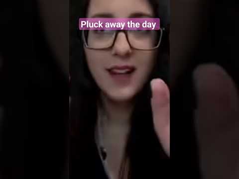 ASMR.. Pluck away the day and throw it away 🥰