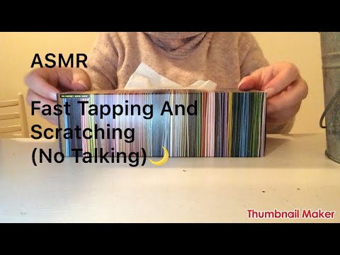 ASMR Fast Tapping And Scratching (No Talking)