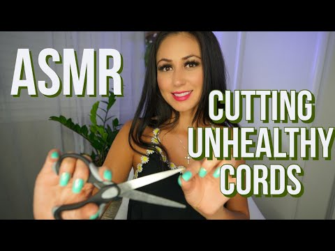 ASMR Reiki| Pulling & Cutting Negative Cords, Ties, Attachments| Releasing Unhealthy Relationships