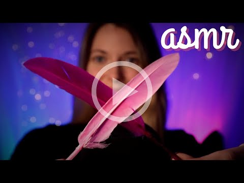 ASMR nivel: Te DUERMO con PLUMAS | Love ASMR