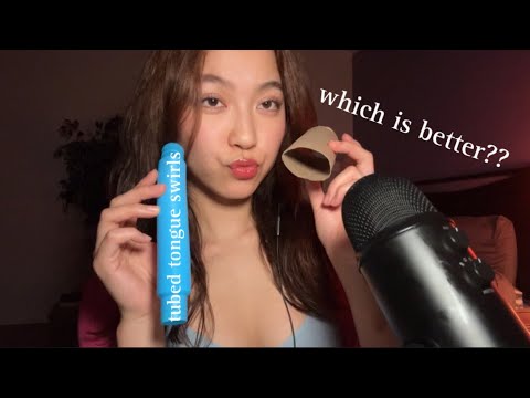 ASMR INTENSE Tubed Mouth Sounds | Which Is The Best Tube? ULTRA TINGLY 🧠✨