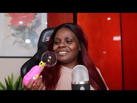 CHEWING GUM ASMR BUBBLE BLOWER