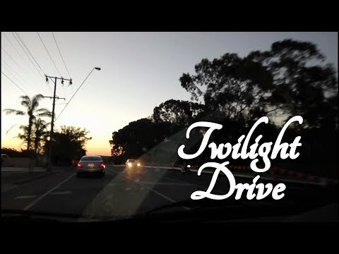 ASMR Twilight Drive in South Australia