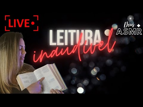ASMR Leitura inaudível da Bíblia (portugues brasileiro)