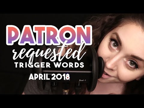 🕊️ // Patron Requested Trigger Words - April 2018 [whispered]