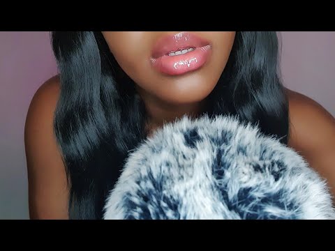 ASMR Trigger Words & Mouth Sounds For Sleep (Relax, Calm, Release) | Fluffy Mic
