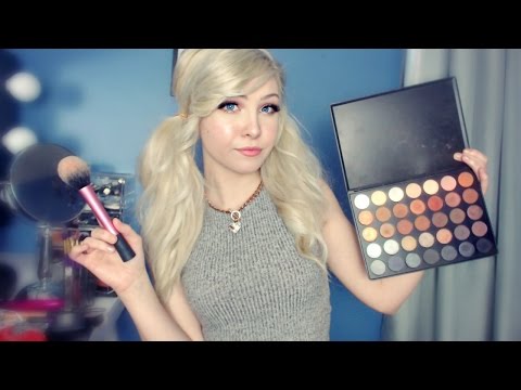 ASMR Let Me Do Your MAKEUP ROLEPLAY Brushing Mic, Tapping Sounds, Relaxing