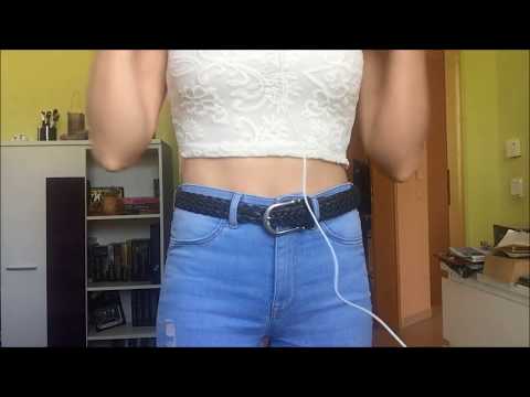 ASMR - FABRIC SCRATCHING part 2 (Jeans/ shirt/ skin scratching, belt sounds)👚👖😊