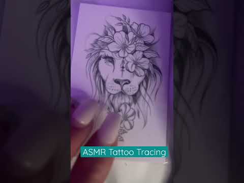 ASMR whispering & tattoo tracing