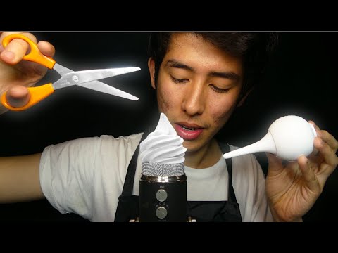 [ASMR] RAW Barbershop Haircut (sleep-inducing)