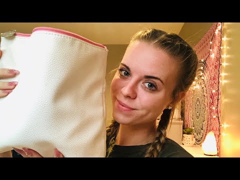 ASMR! Whats In My Makeup Bag!