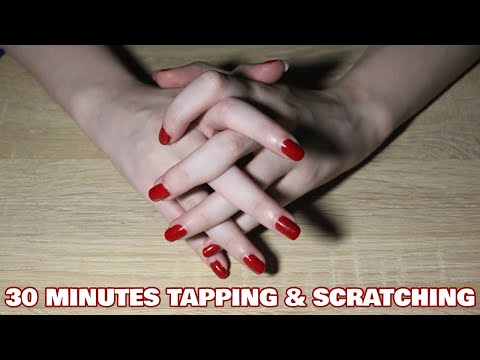 Asmr Brain Melting Wood Scratching , Tapping & Scratchy Tapping - Asmr No Talking for Sleep