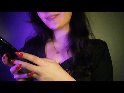 ASMR🌌 13 Min typing sound with long nails ~that makes you feel tingly😌💛