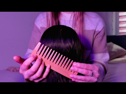 Brushing Your Hair while Counting You to Sleep 😴 (Gentle Whisper)