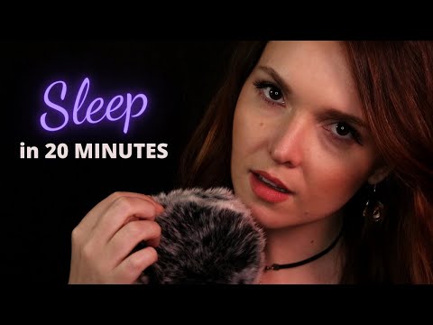 ASMR Gentle Mic Touching and Inaudible Whispers | ASLEEP IN 20 MINS